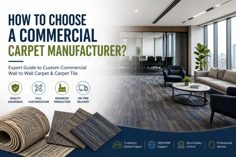 Làm thế nào để chọn một nhà sản xuất thảm thương mại?