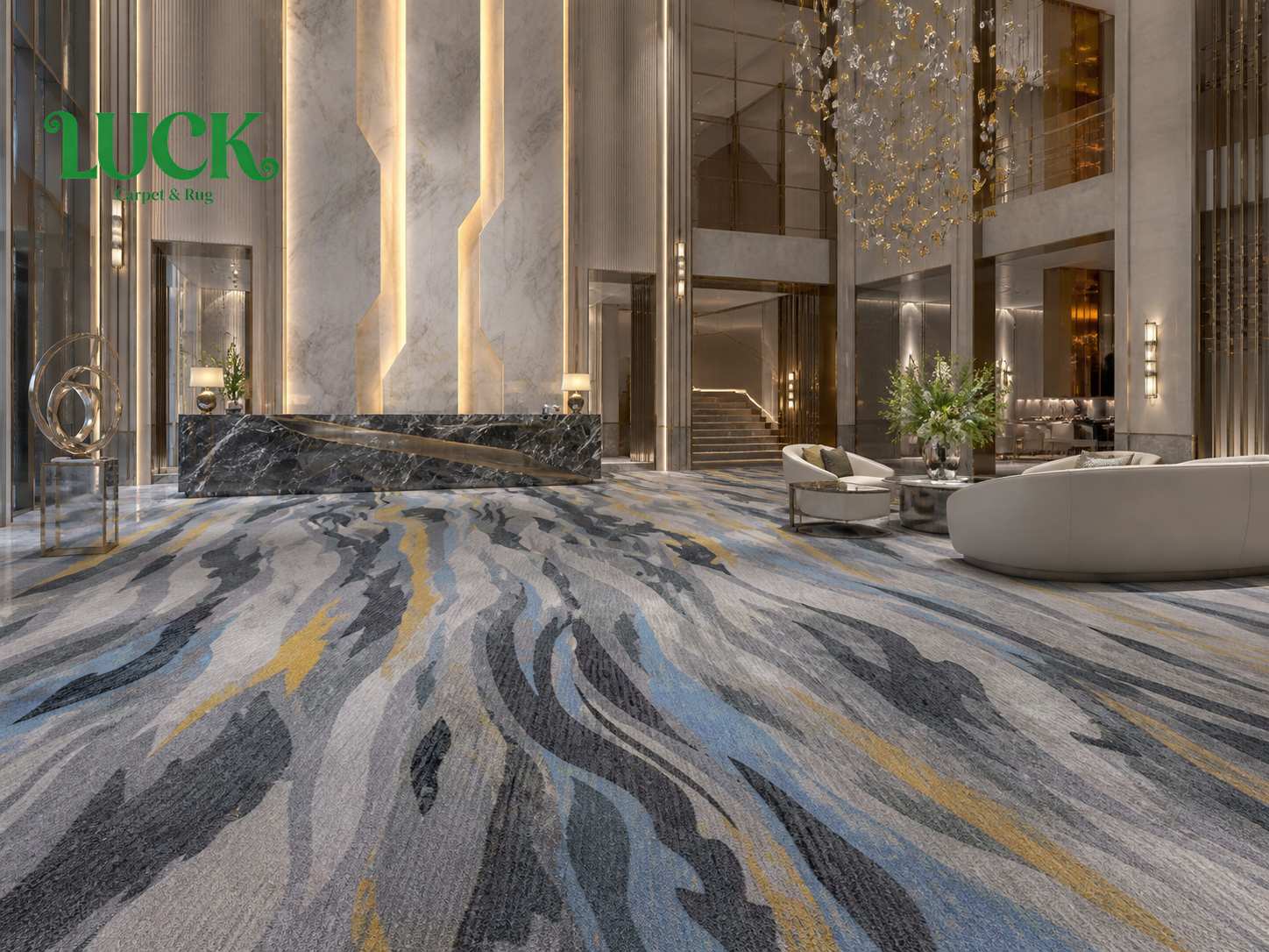 Tại sao Thảm len Axminster Wall To Wall là sự lựa chọn thông minh cho các dự án khách sạn sang trọng