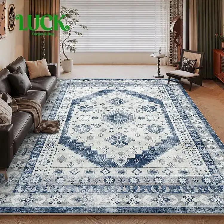 Thảm in bằng vải polyester có bao bì silicon